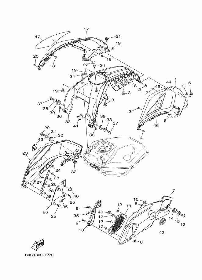 Yamaha Ersatzteile - OEM teile katalog 